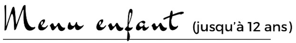 menu-enfant